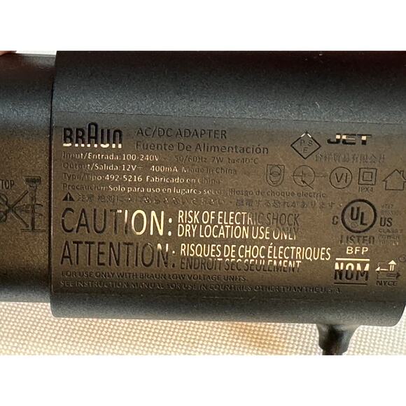 Braun Wet Dry Electric Shaver Type 5409 35V 2023 - Picture 5 of 5